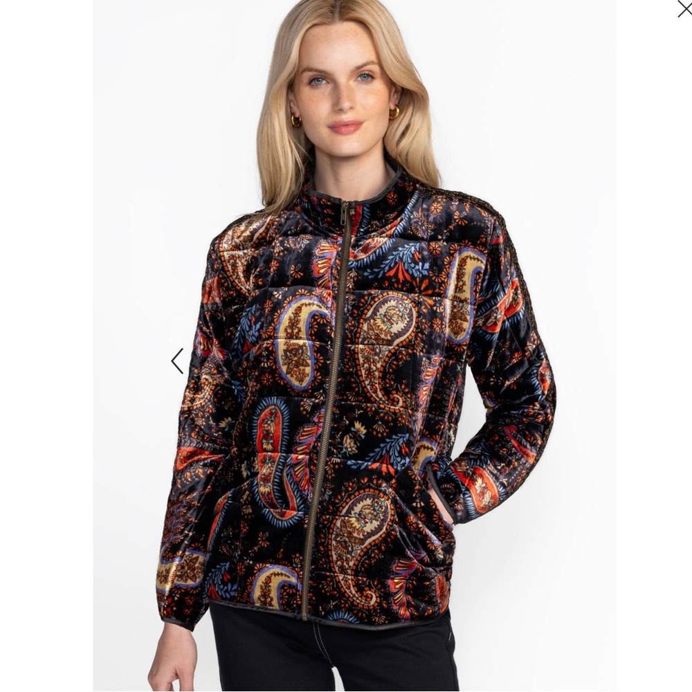 Johnny Was Sezana DOLMAN QUILTED JACKET NWT $480